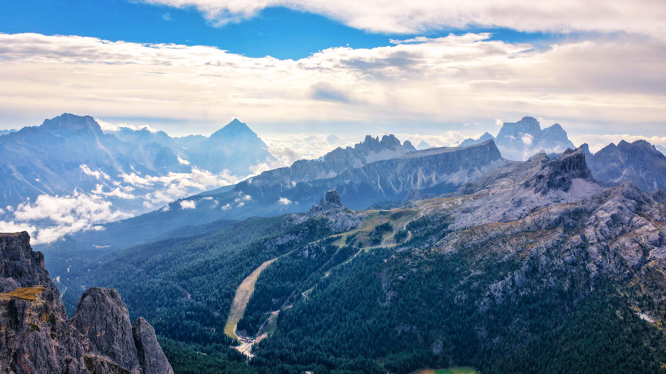 Dolomite canyon — echo of an ancient abyss