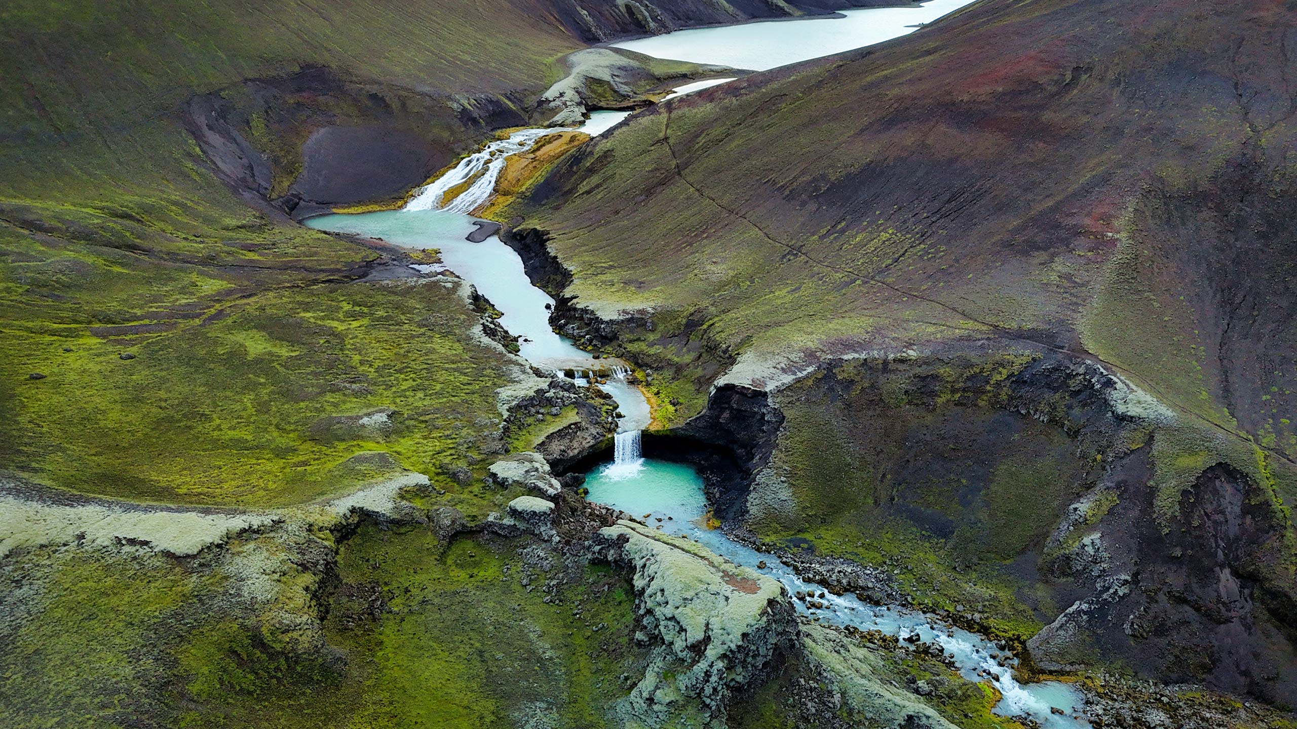 Iceland highlands rivers