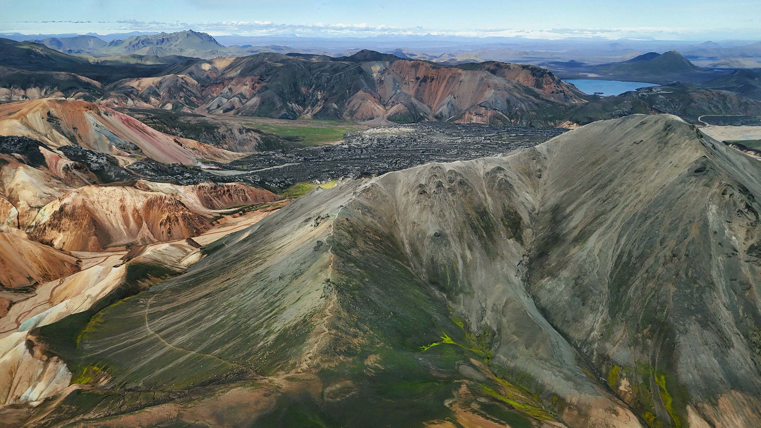 Highland panorama Landmannalaugar